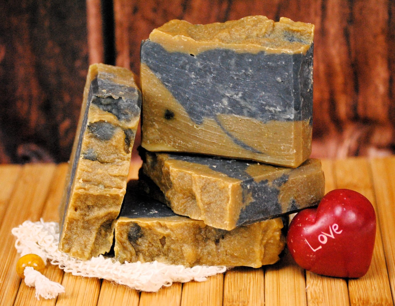 Love bar, Charcoal and Moringa