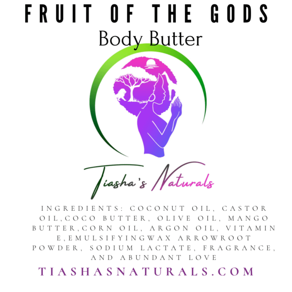 Fruit of The Gods 8oz body butter