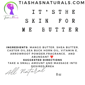 Its The Skin For Me whipped butter